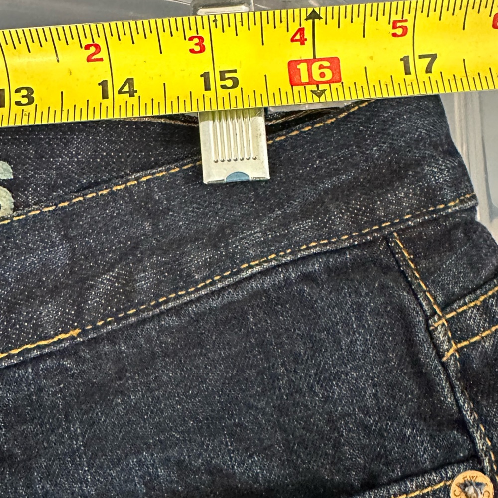 J. Crew NWT Boy Boyfriend Cropped Ankle Jeans size 33 Short Dark Blue - Picture 11 of 16